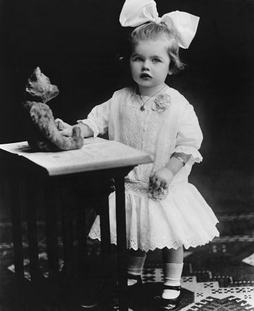 Lucille Ball 2 years old