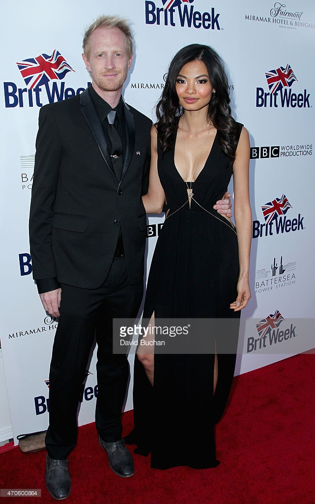 9th Annual BritWeek Red Carpet Launch - Red Carpet People: Darren Darnborough, Mary Tran