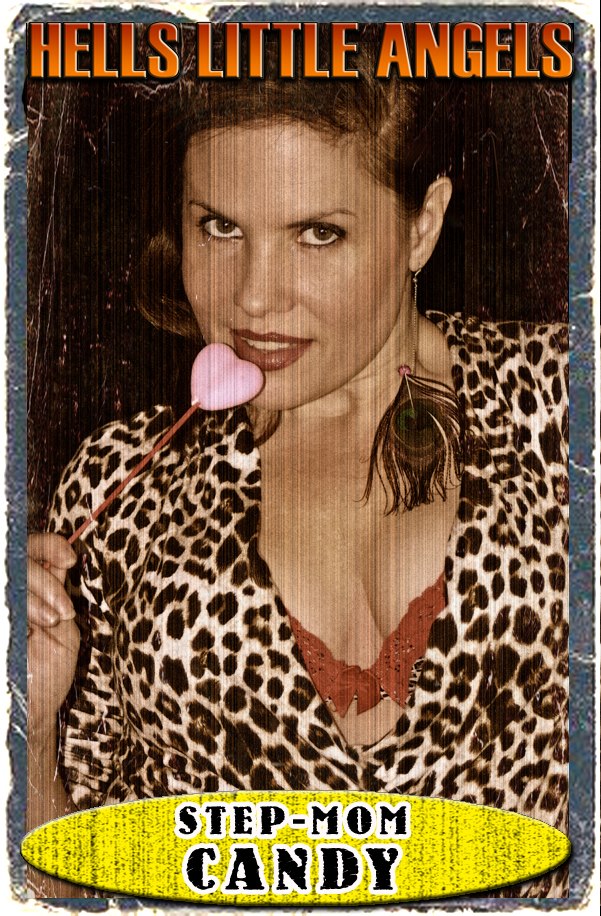Movie trading cards for Hells Little Angels-I play a hooker