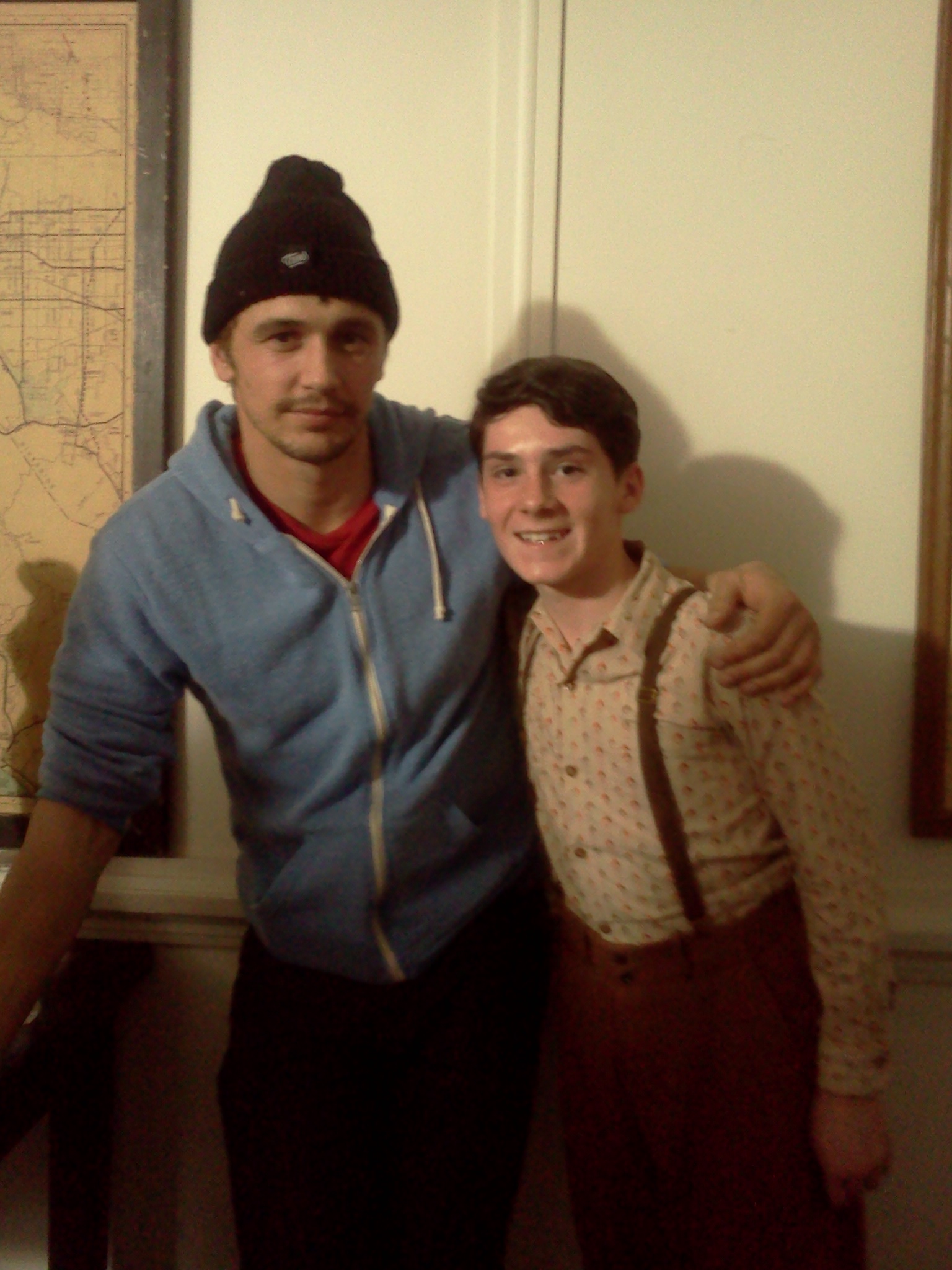 William Leon with James Franco