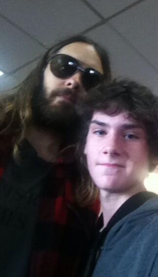 William Leon with Jared Leto