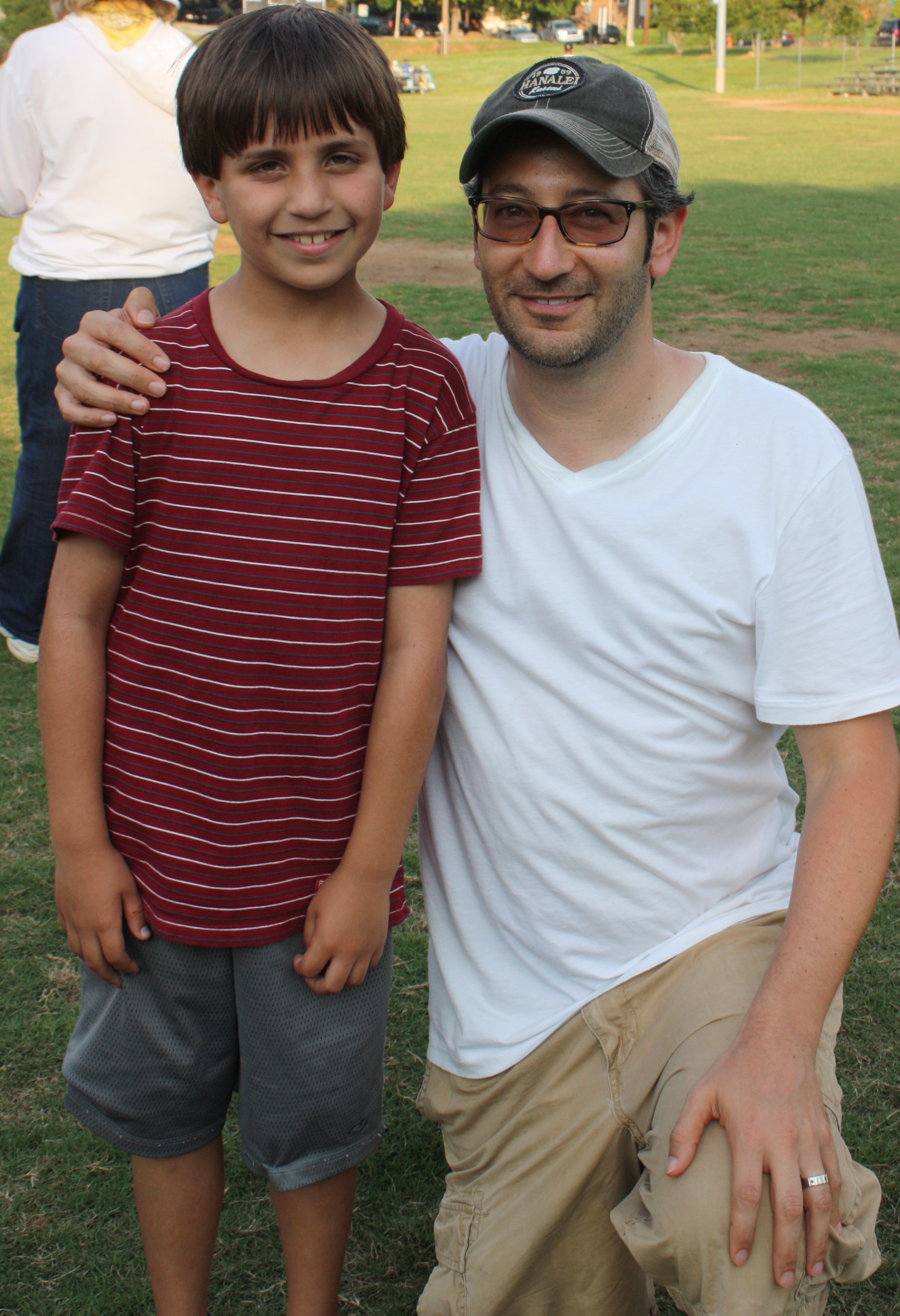 With director/producer Luke Greenfield