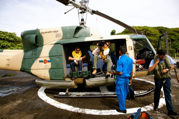 Sri Lankian Royal Airforce Kogala Airbase, South Sri Lanka Commercial