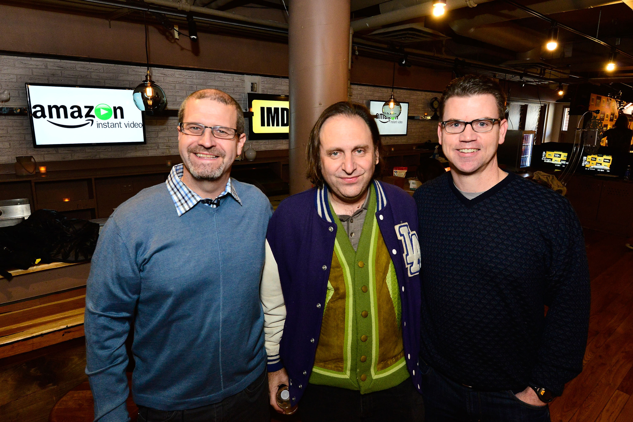 Gregg Turkington, Keith Simanton and Rob Grady at event of IMDb & AIV Studio at Sundance (2015)