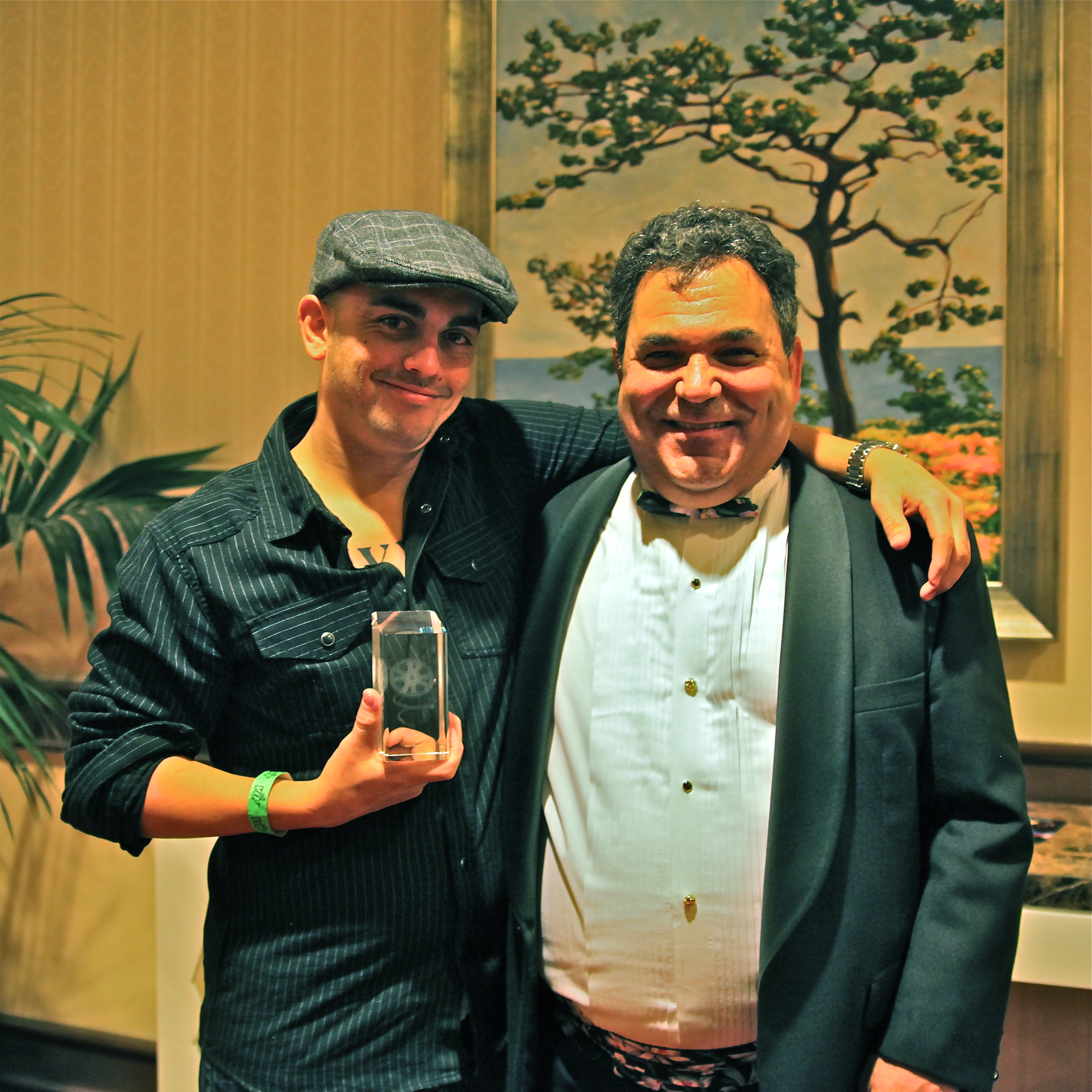 My award at the SDCFF with the Founder, Richard Bagdazian!