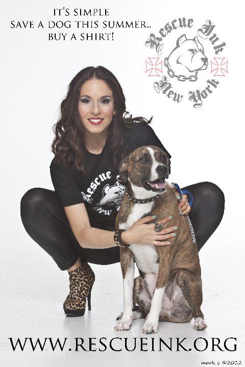 Rescue Ink 2012 photo shoot. A cause Carolina is a huge supporter of