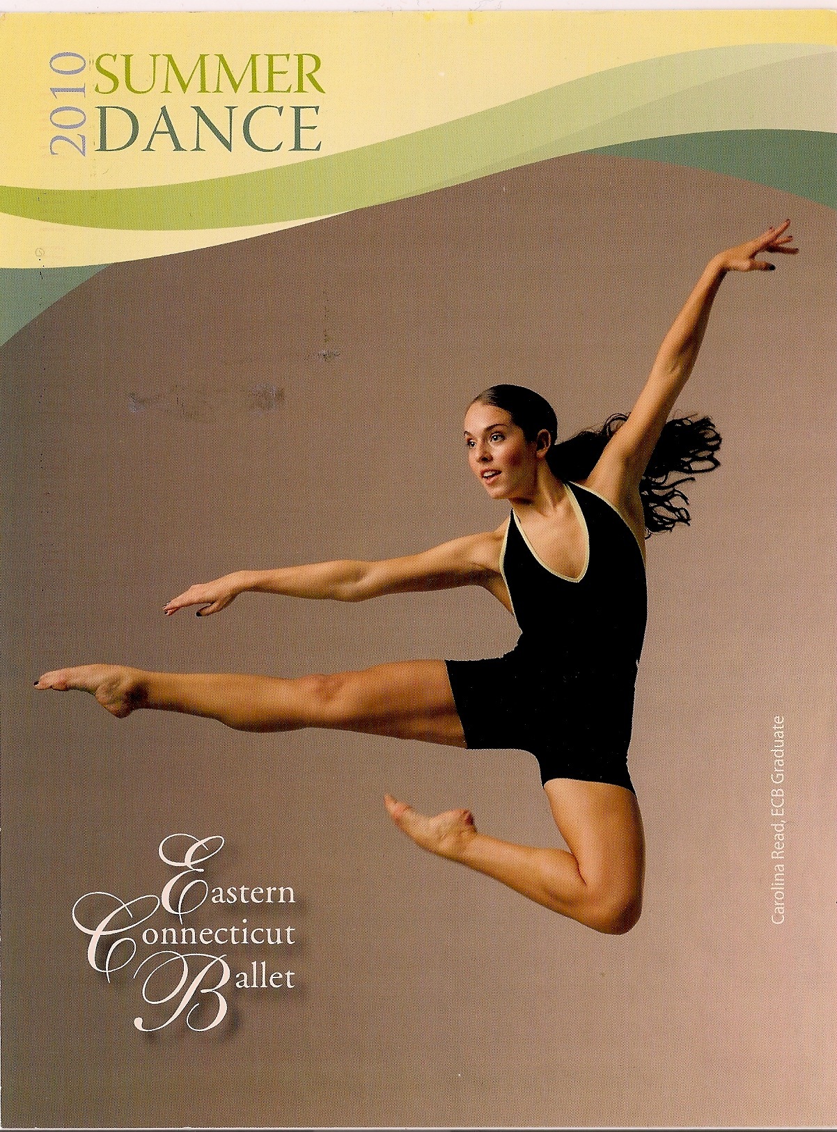 Carolina Santos Read print model for Eastern CT Ballet and alumnae of the school
