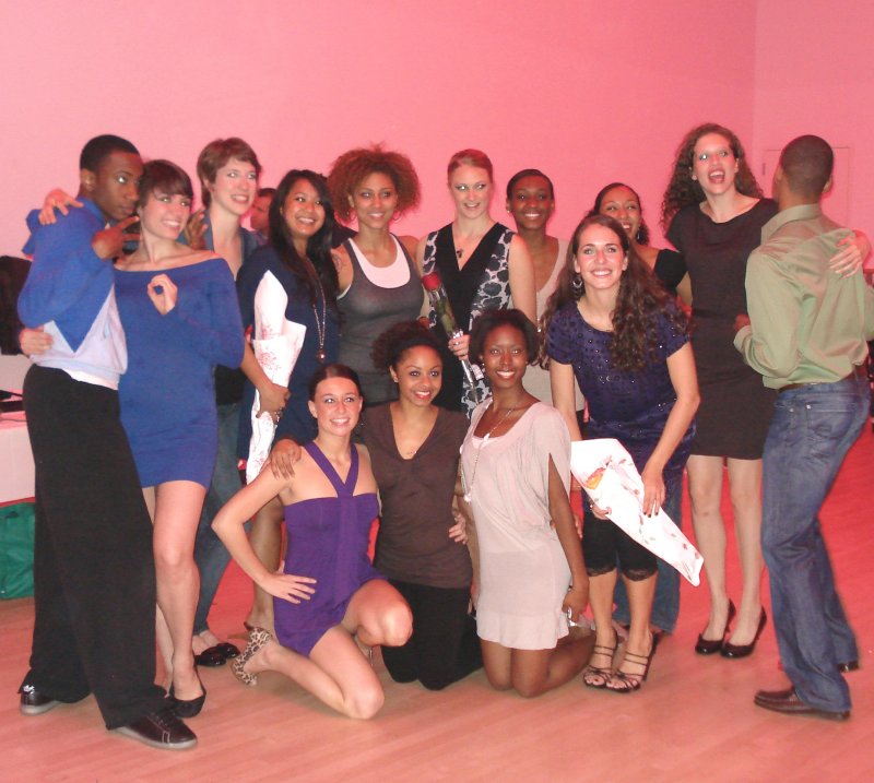 Alvin Ailey/Fordham University BFA class of 2008 at the Ailey Senior BFA showcase
