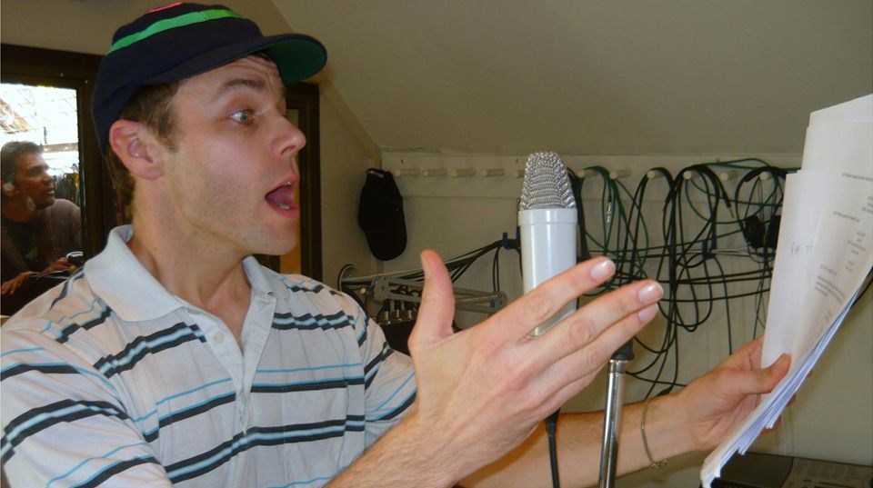 Voice recording for one of the leads in a short family film which used marionettes. Based on a fairy tale story for children. 2012.