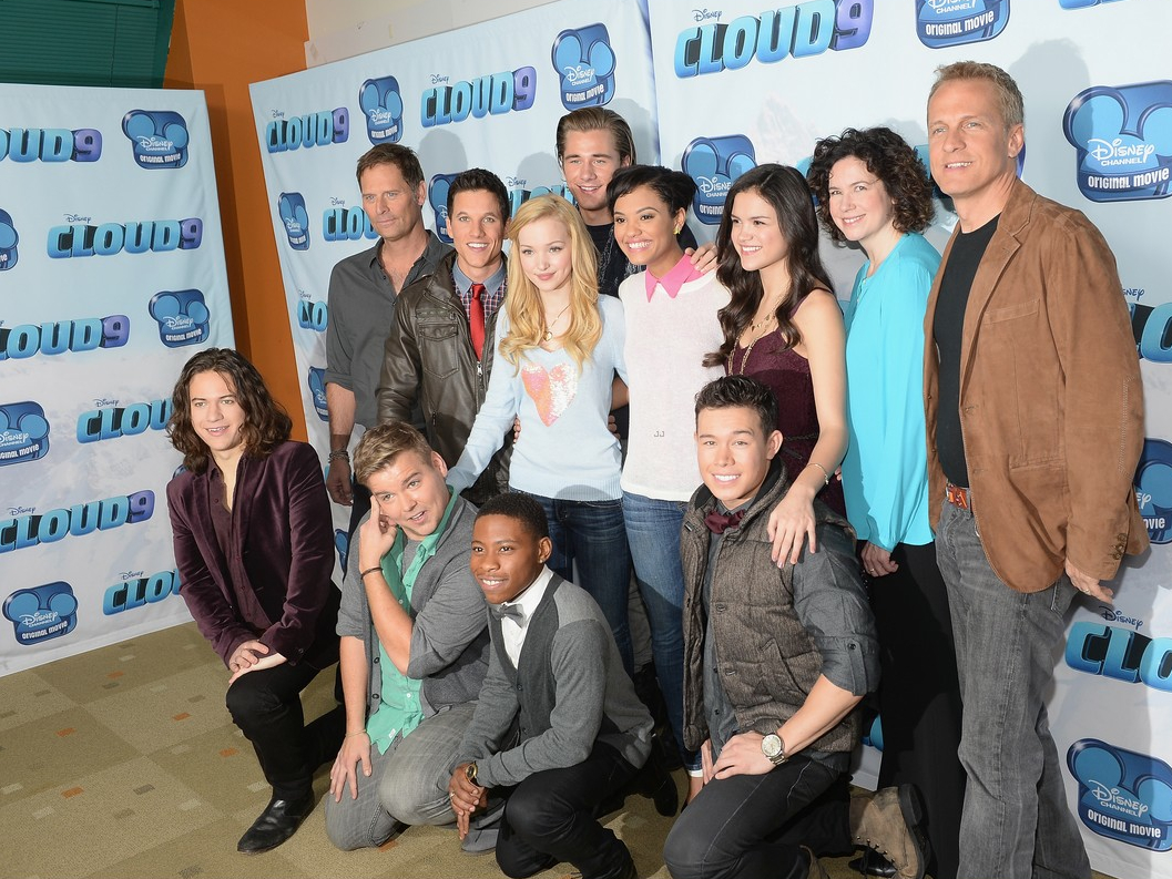 The cast of Cloud 9 arrives at the premiere of Disney Channel's 'Cloud 9' at the Disney Channel Theatre on December 18, 2013 in Burbank, California.