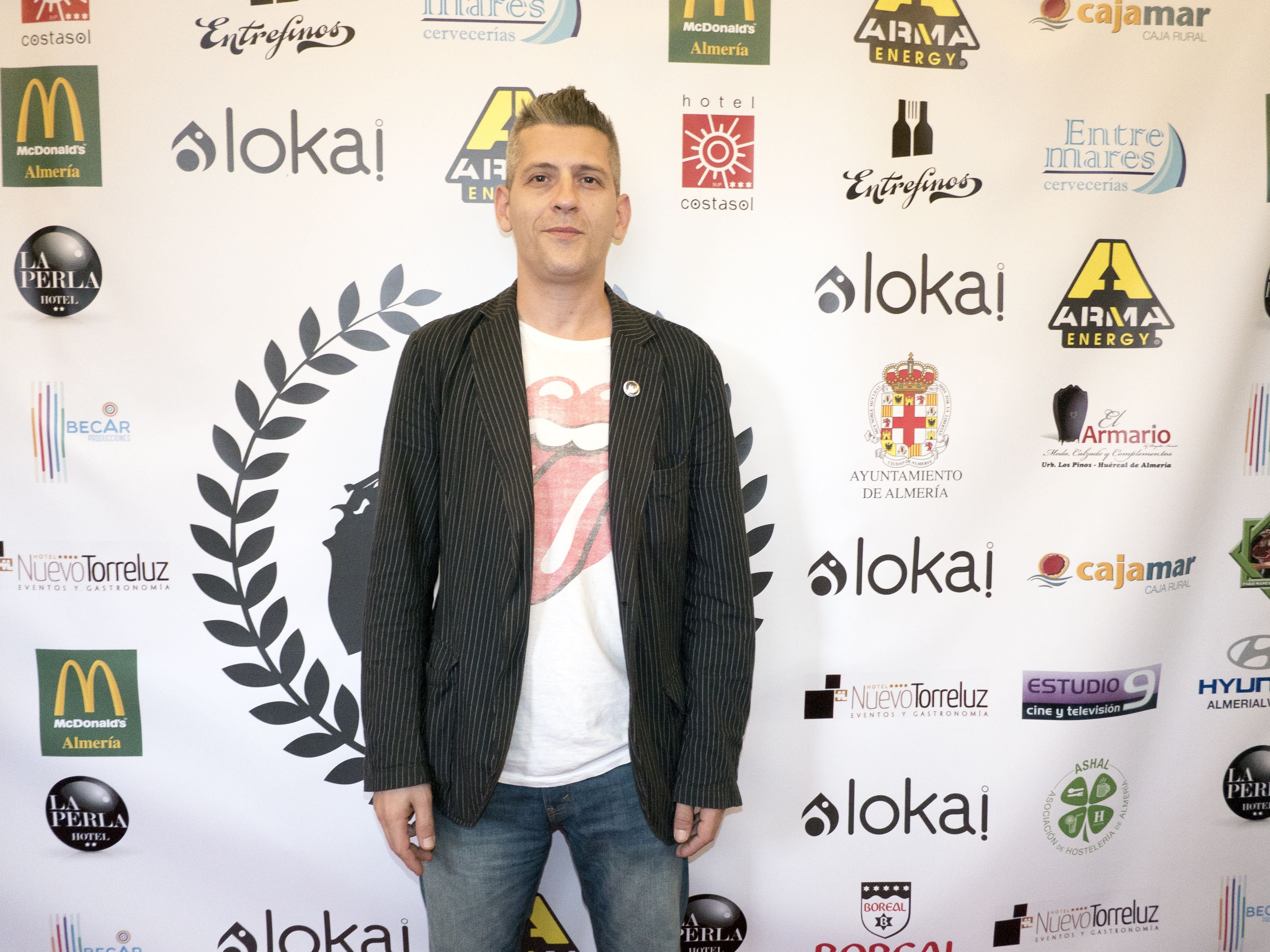 Co-writer/Executive Producer Danny Garcia at the Spain Premier of 