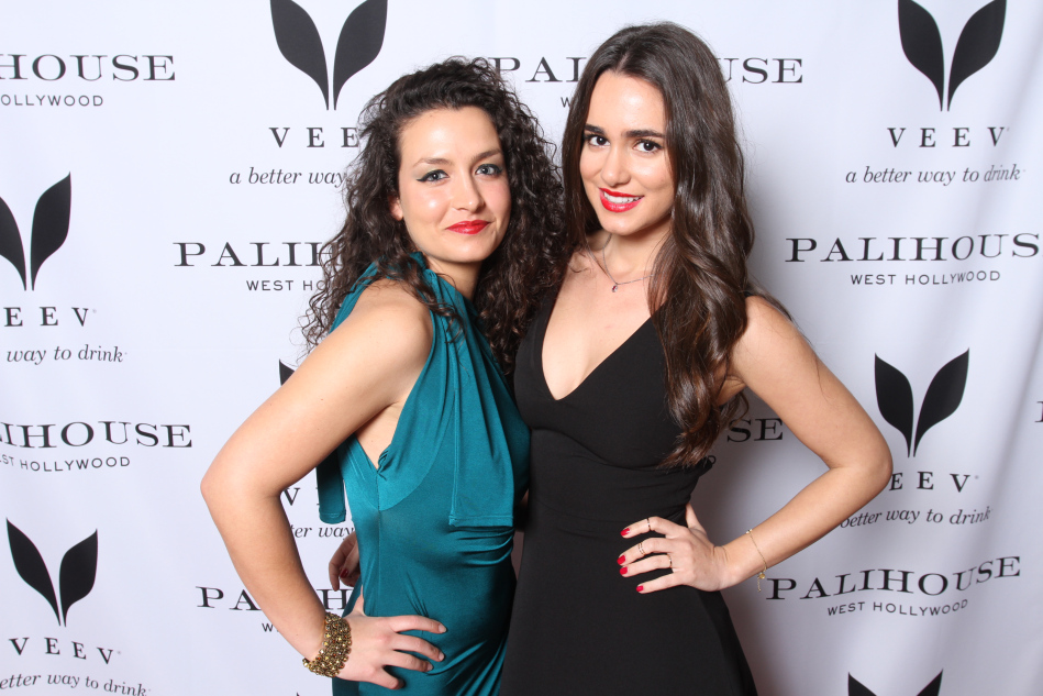 Deborah Dominguez and Alicia Sanz at Event for The Oscars, 2014