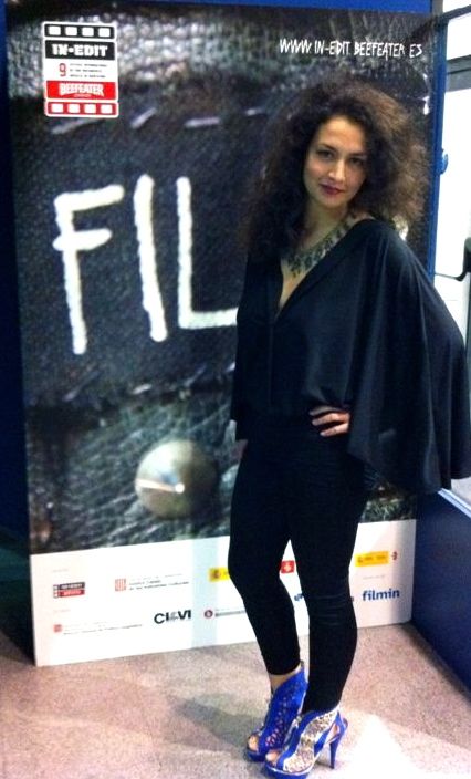 Deborah Dominguez at Event for Juan Urrutia: La fuerza de la Costumbre Screening at In-Edit Festival, 2011