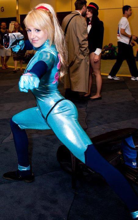 Torianna as 'Zero Suit Samus' in short film for YouTube