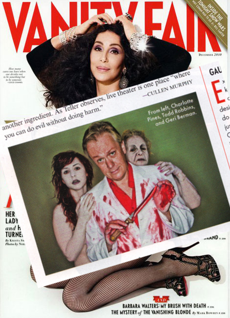 Play Dead in the December 2010 issue of Vanity Fair.