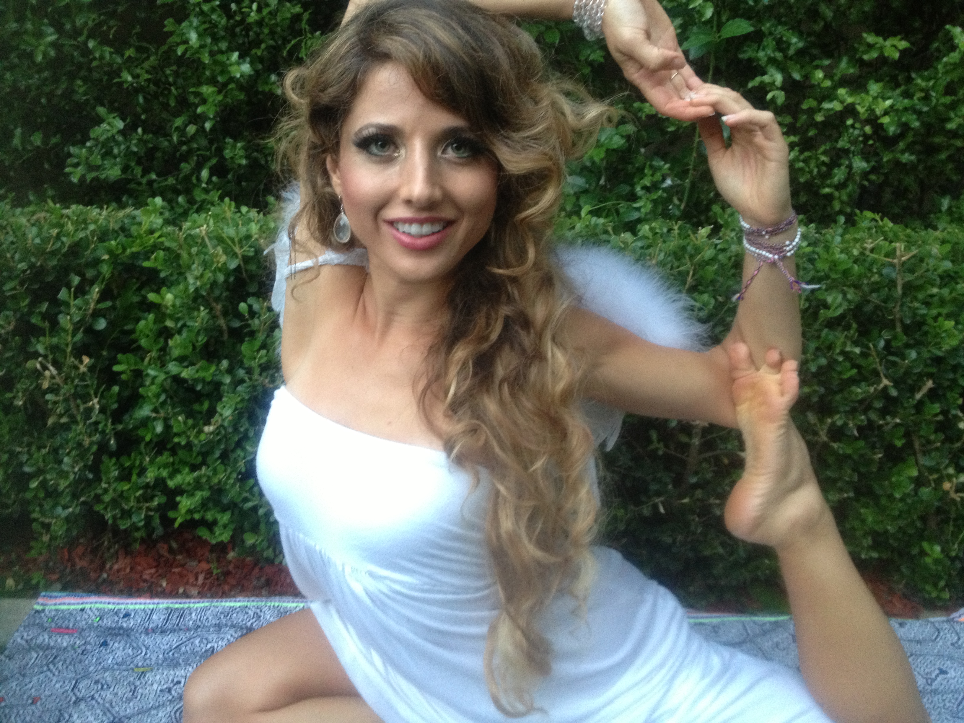 Yoga Angel Shoot with Bella Petite Magazine - Beverly Hills