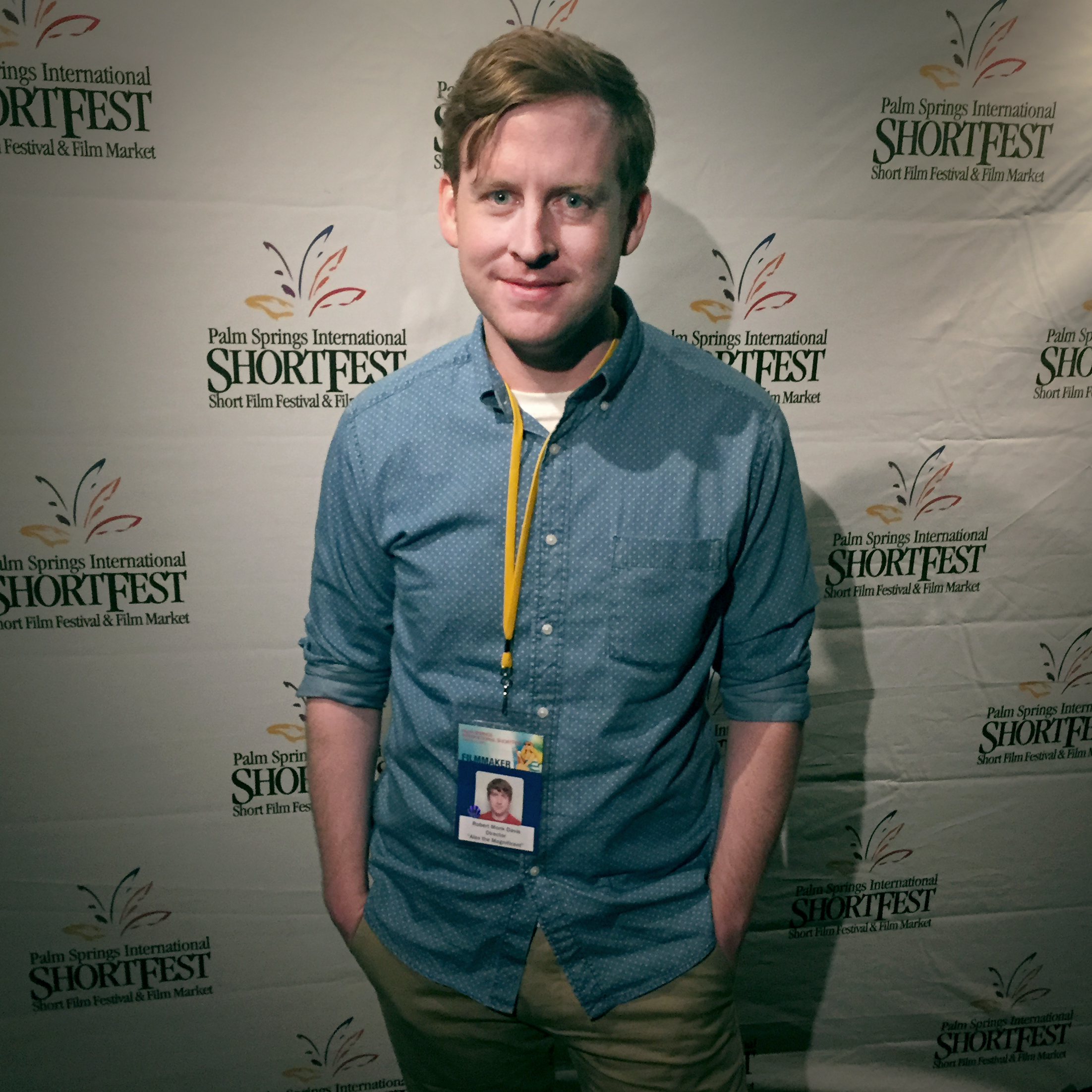 Robert Monk Davis at the Palm Springs International Shortfest