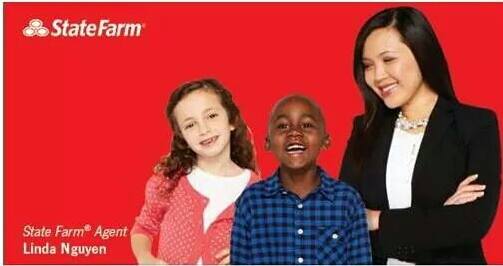 Brayden on an advertisement for State Farm!
