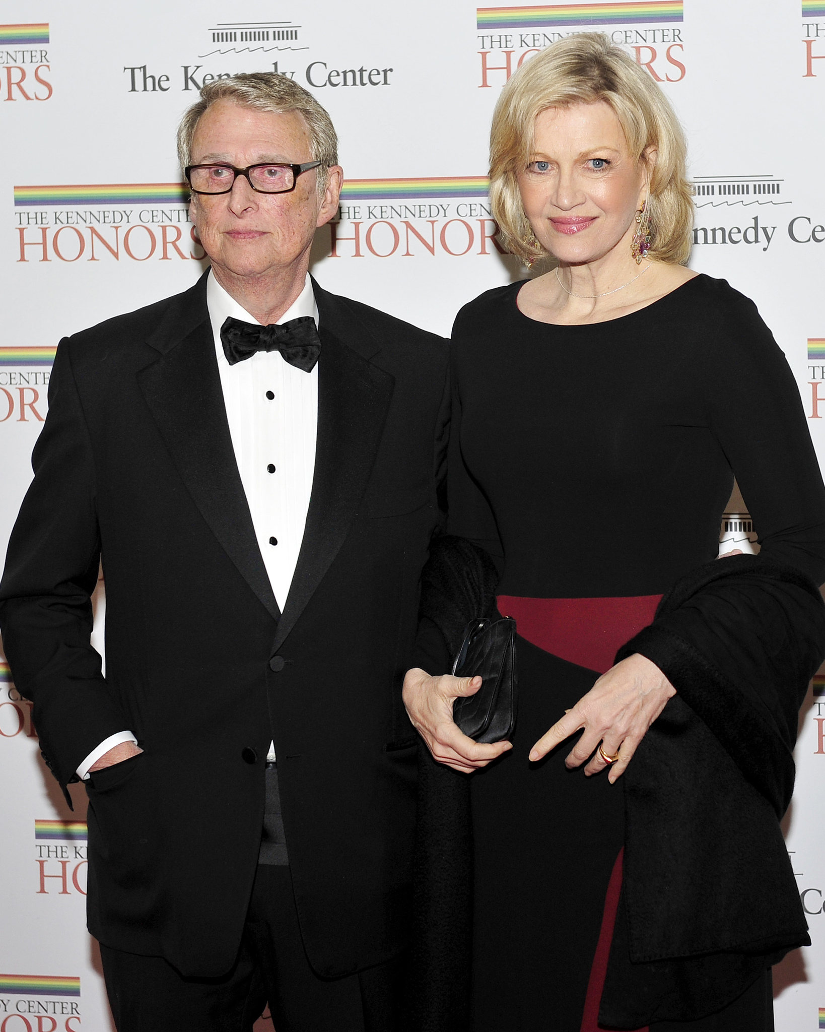 Mike Nichols and Diane Sawyer