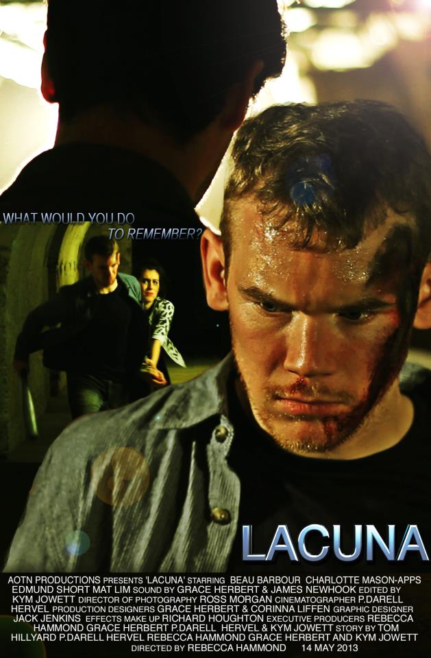 Poster for the short film Lacuna