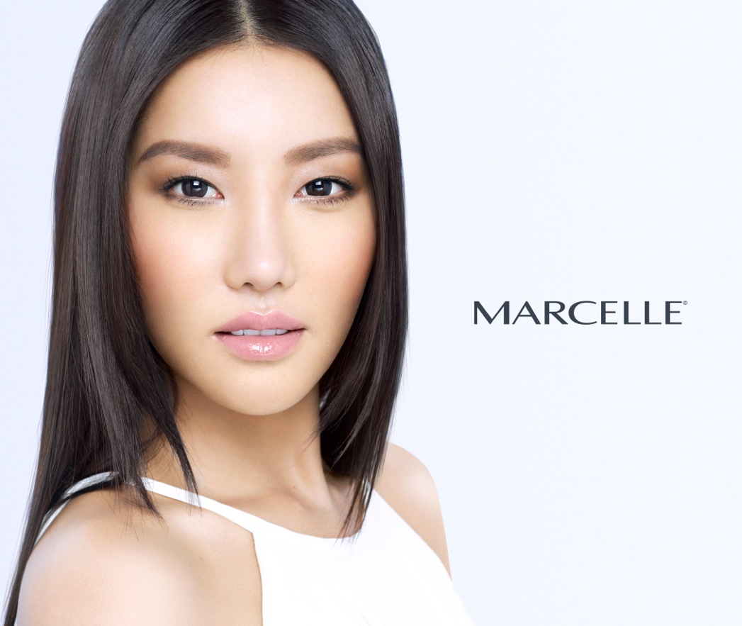 Shiya Zhao in Marcelle cosmetics campaign