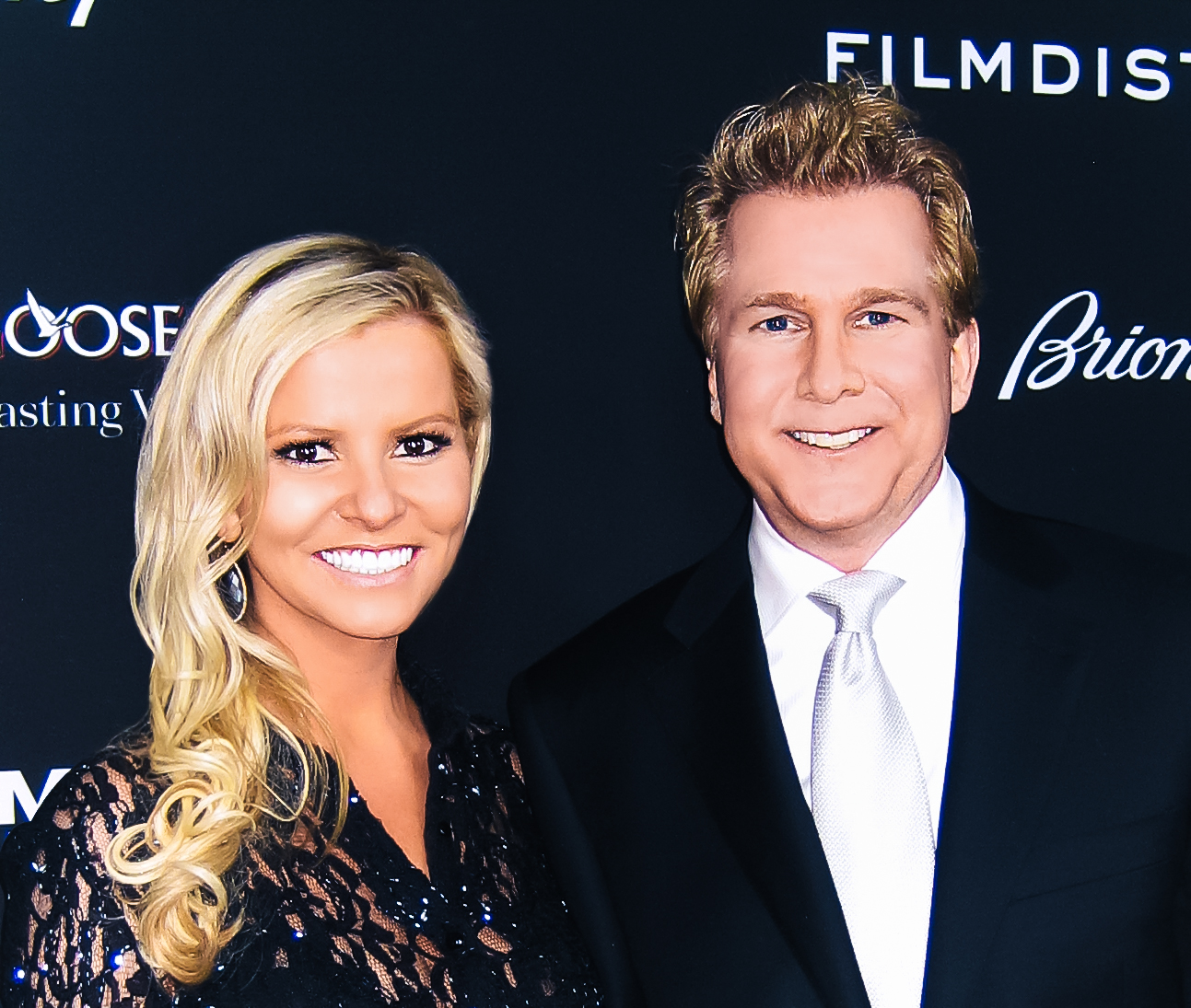 Katrin Benedikt and Creighton Rothenberger at Olympus Has Fallen premiere - ArcLight Cinemas Cinerama Dome on March 18, 2013 in Hollywood, California.