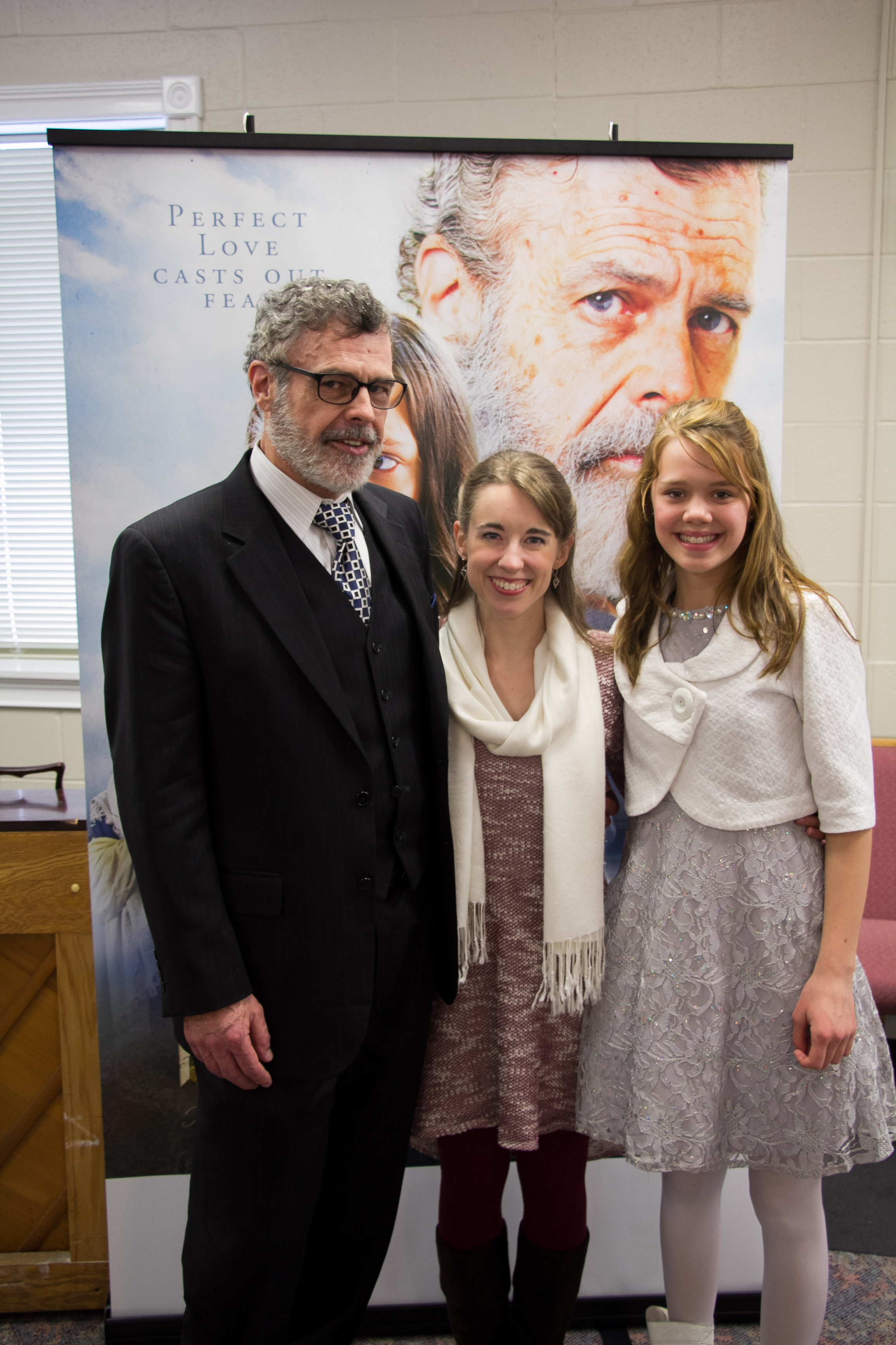 At the Polycarp Premiere with the stars of the film - Garry Nation and Eliya Hurt!