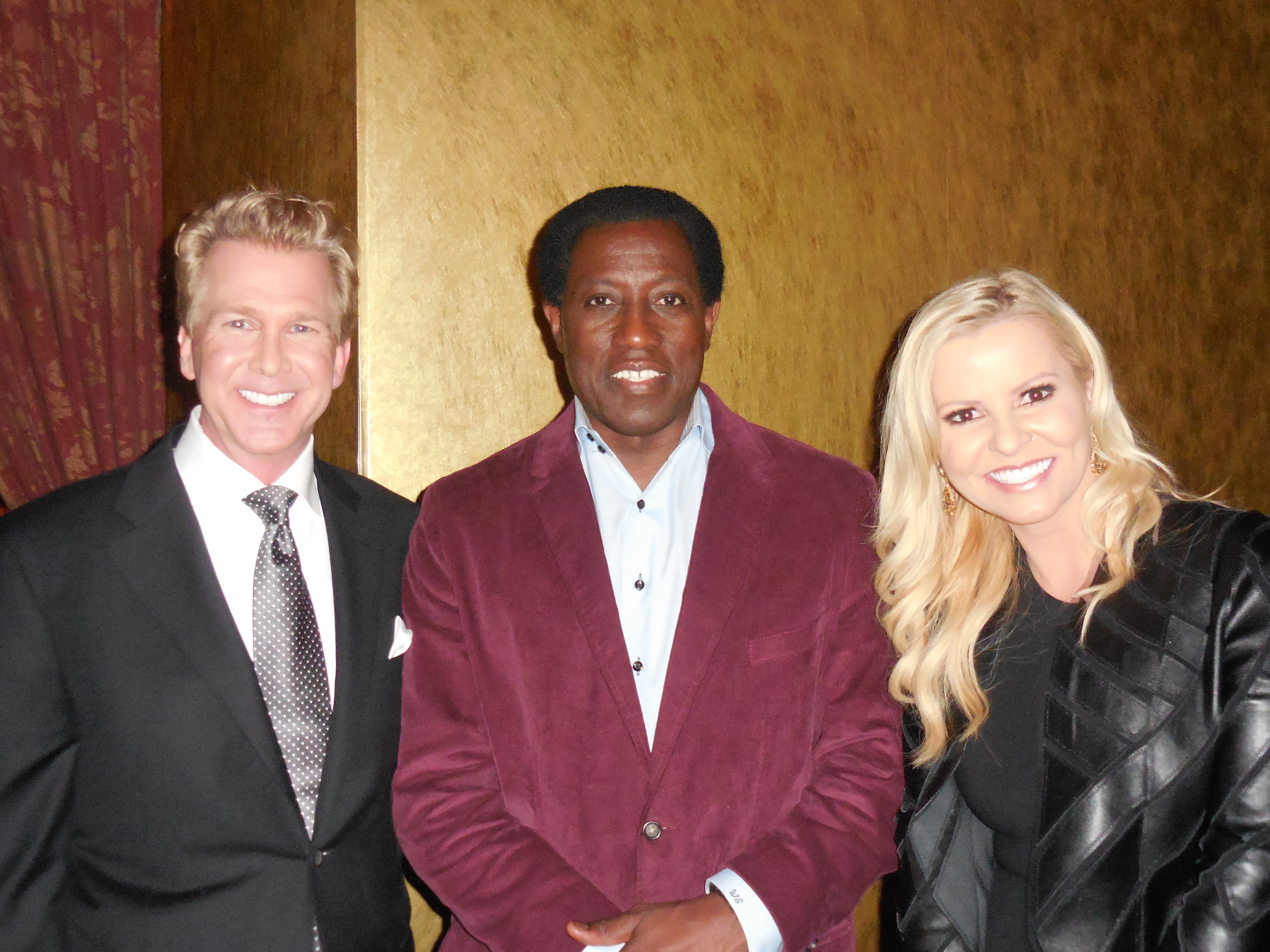 Creighton Rothenberger, Wesley Snipes and Katrin Benedikt at The Expendables 3 premiere - TCL Chinese Theatre on August 15, 2014 in Hollywood, California.
