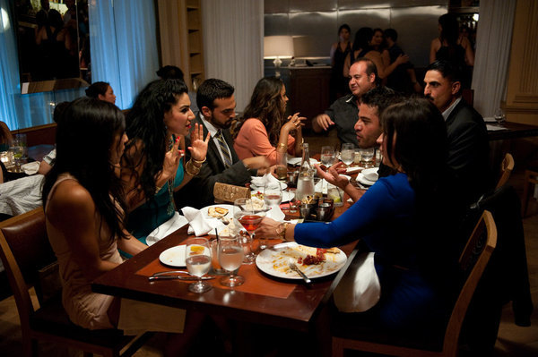 Still of Asa Soltan Rahmati and Reza Farahan in Shahs of Sunset (2012)