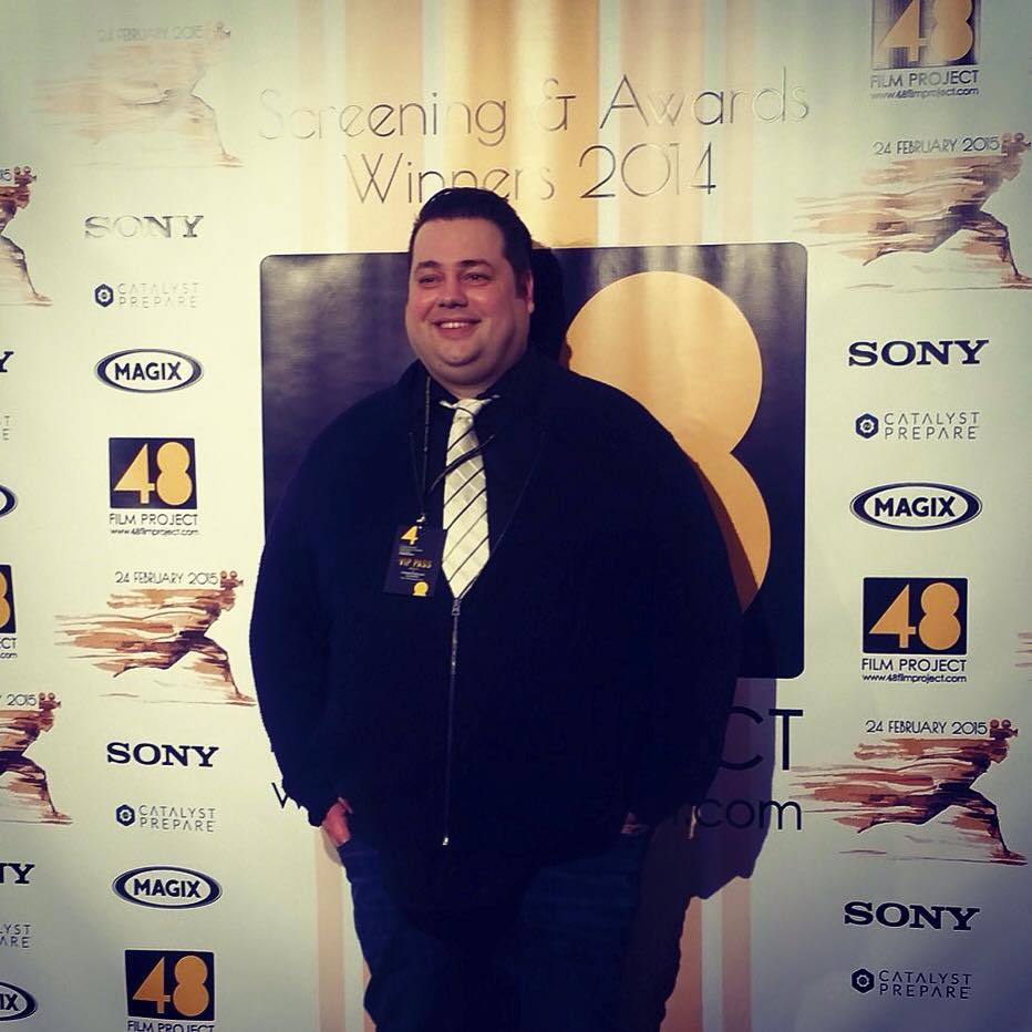 Tim Drake at the 48 Film Awards at the Directors Guild for 'The Decision'.