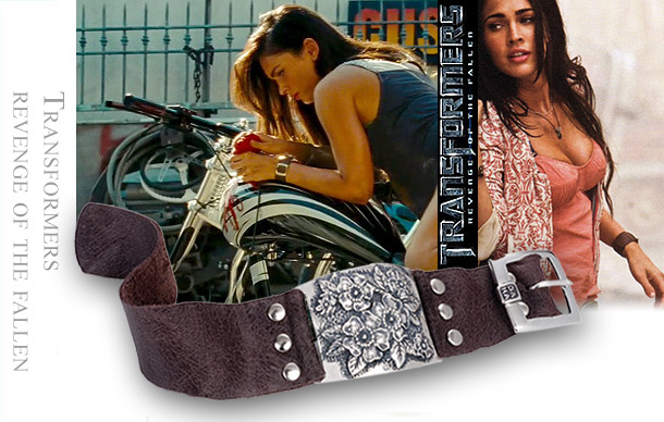 Megan Fox wearing my rose bracelet in Transformers 2