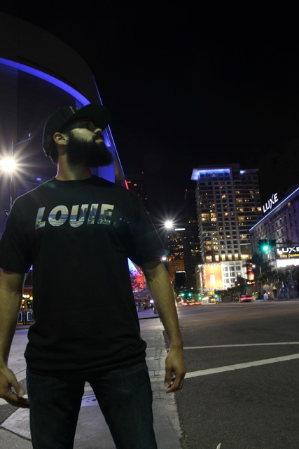 LOUIE, clothing brand.