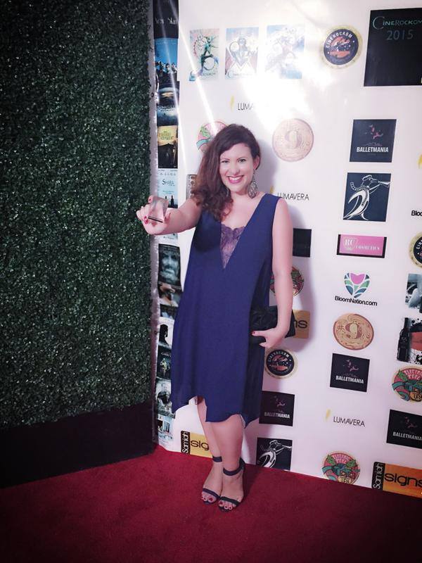 Winner of Cinerockom's Emerald Award for Best Actress in 
