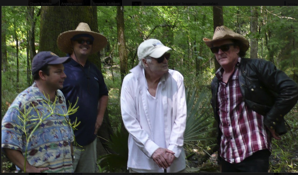 Producing CobraGator w/ Steve Goldenberg, the legend Roger Corman, and our buddy Michael Madsen.