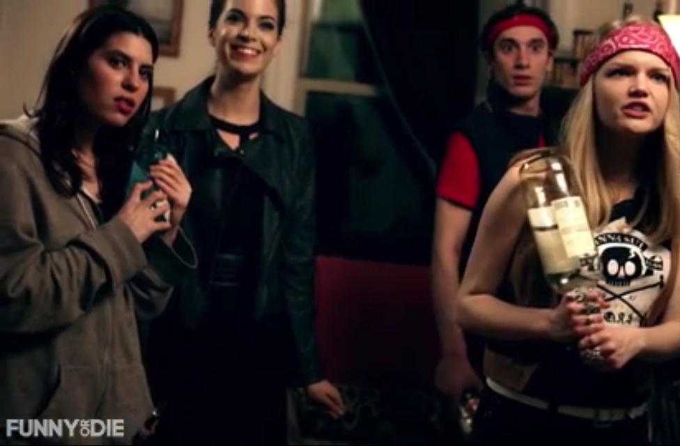 Still of Emily Fortunato, Tami Soligan, Mark Maciejewski, and Lani Harms in Killer Friends Episode 3