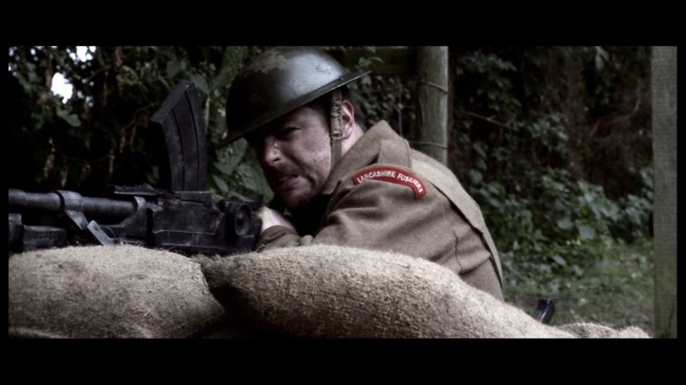 Still from Fusilier (2012) Vin Hawke as Pte Harry Richmond