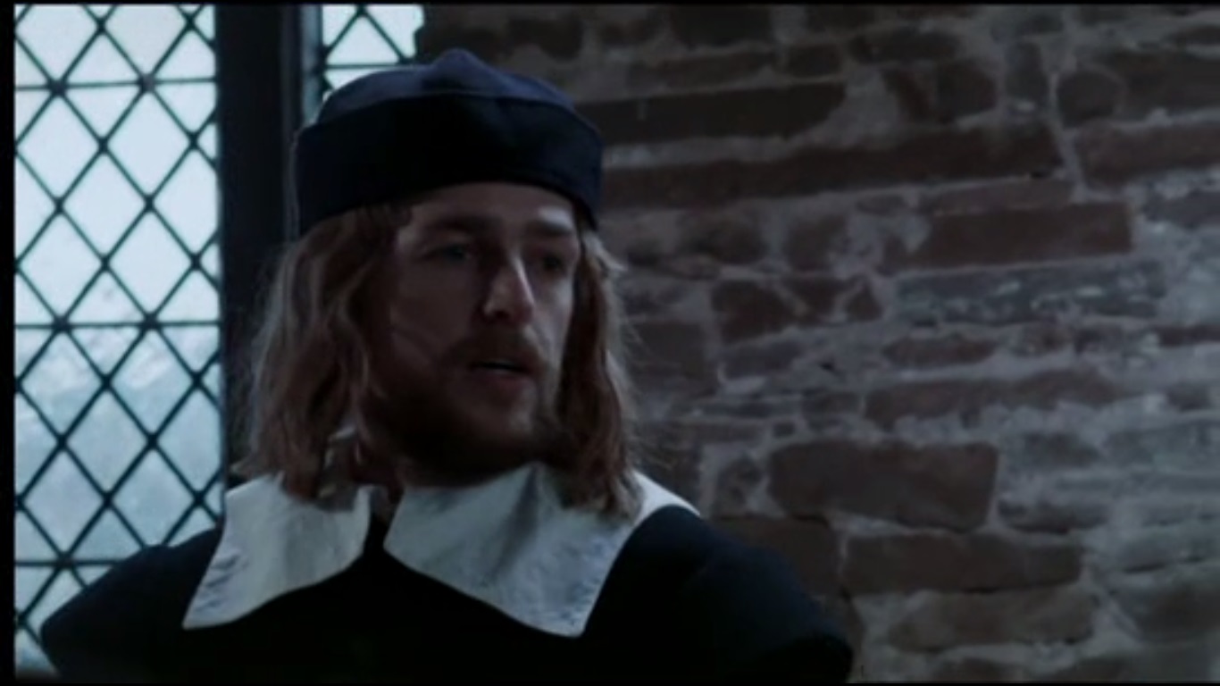 Vin Hawke as chief prosecutor John Cooke - The Last Days of Charles I (2015) Channel 5
