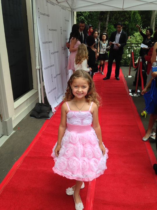 Rylan Lee on the Red Carpet at the 34th Annual Young Artist Awards