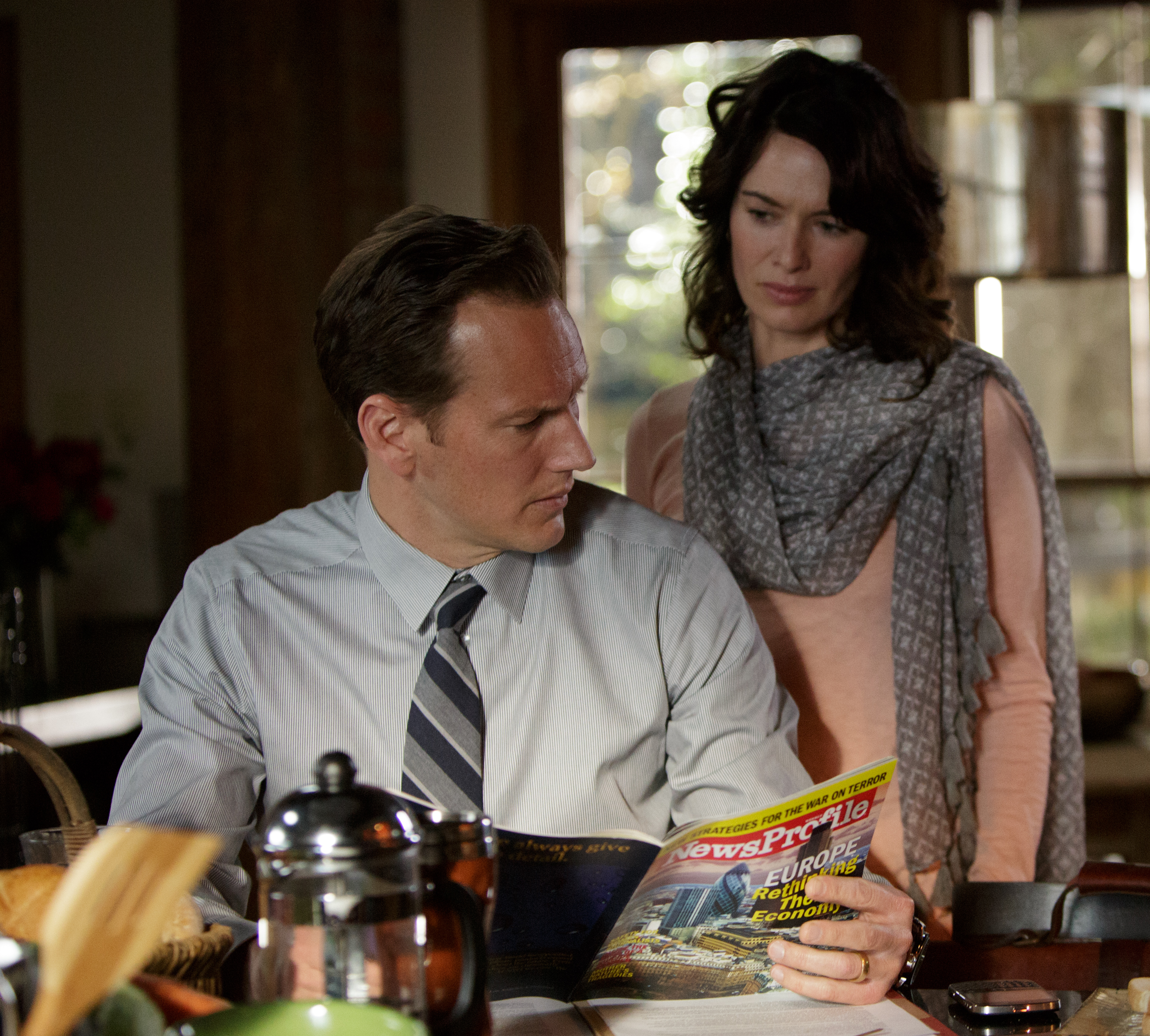 Still of Lena Headey and Patrick Wilson in Zipper (2015)