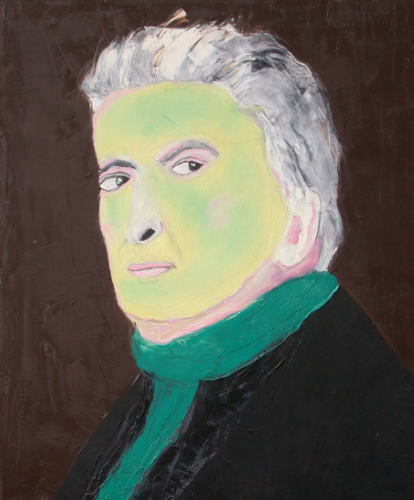 Gore Vidal. Painting by Joseph Michael Rizzo