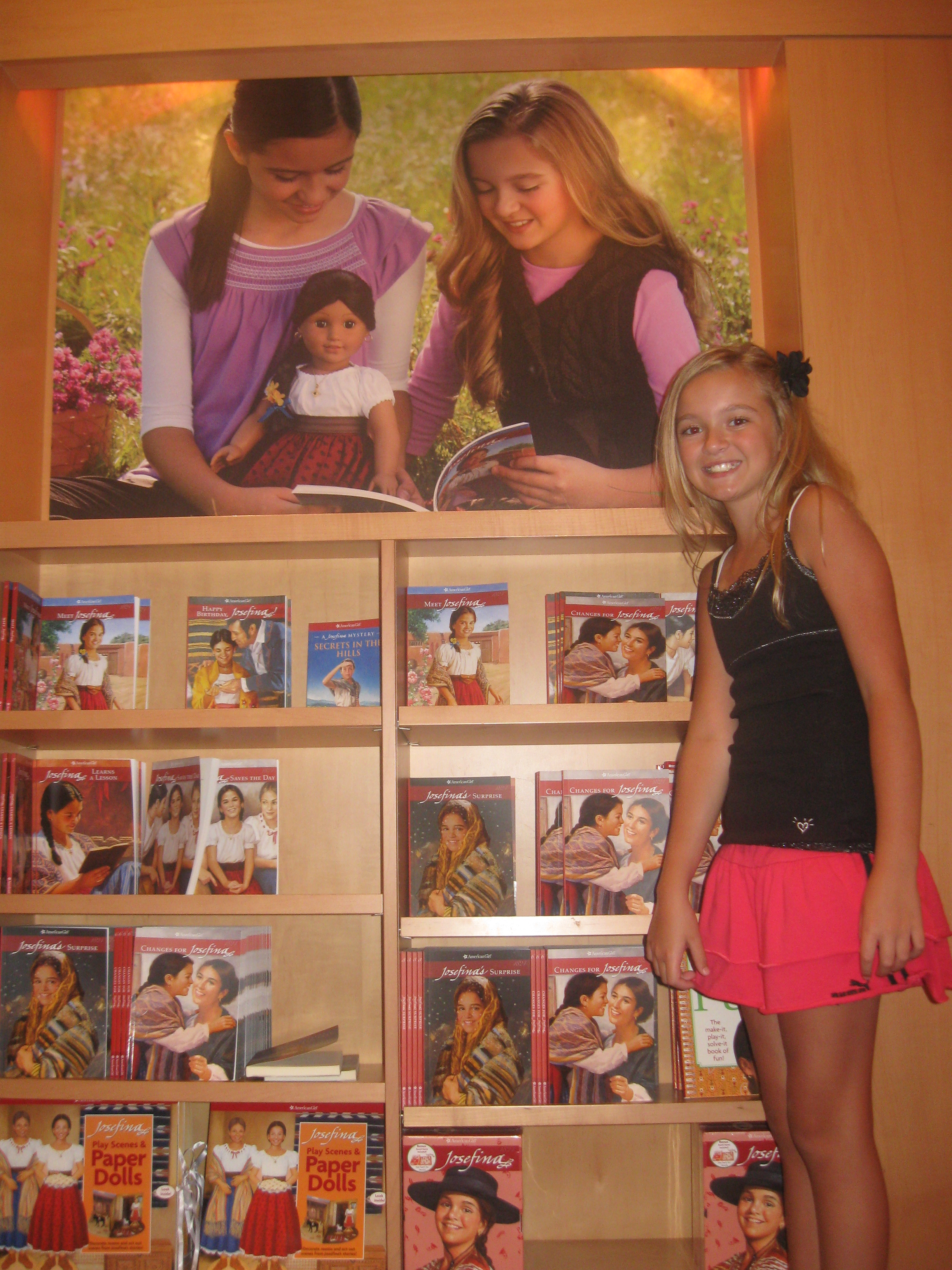 Woah two Madisons at the American Girl store?