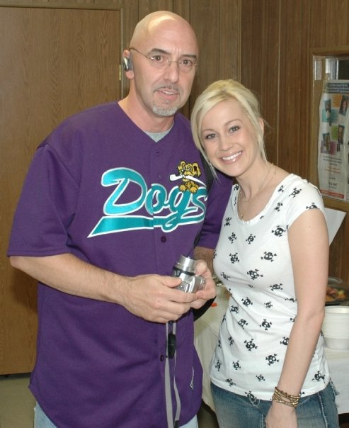 With Kellie Pickler. No other reason than the fact that I'm with Kellie Pickler.