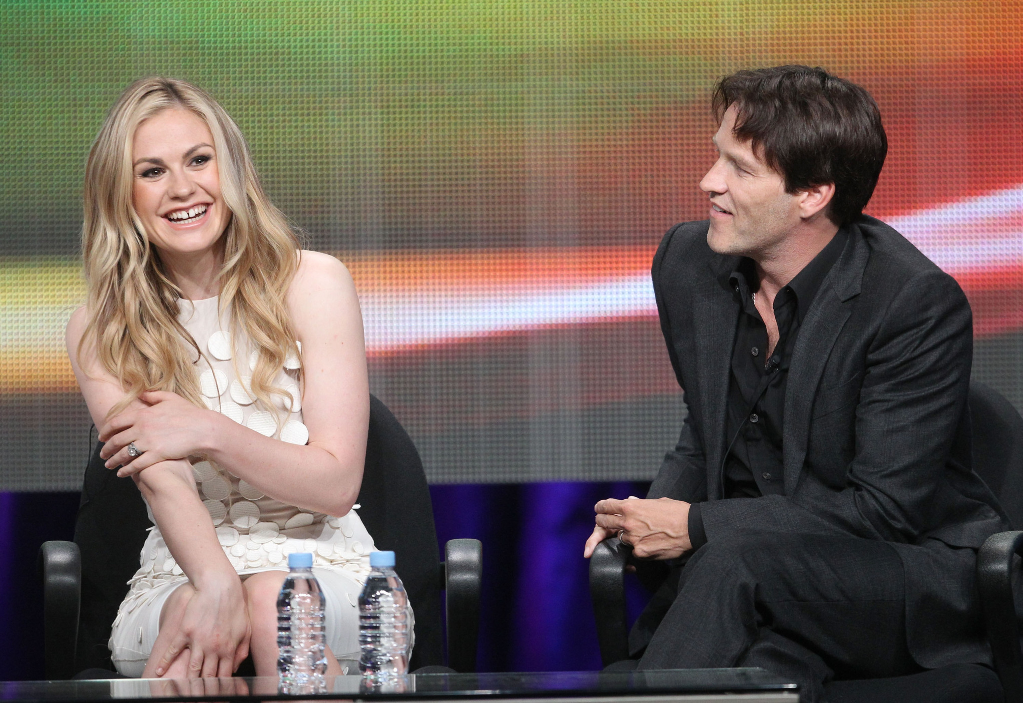 Anna Paquin and Stephen Moyer