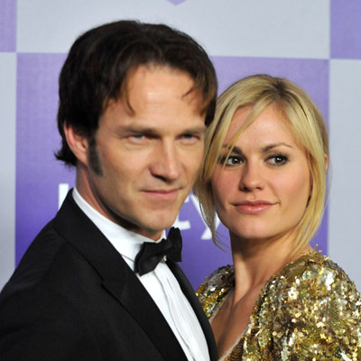 Anna Paquin and Stephen Moyer