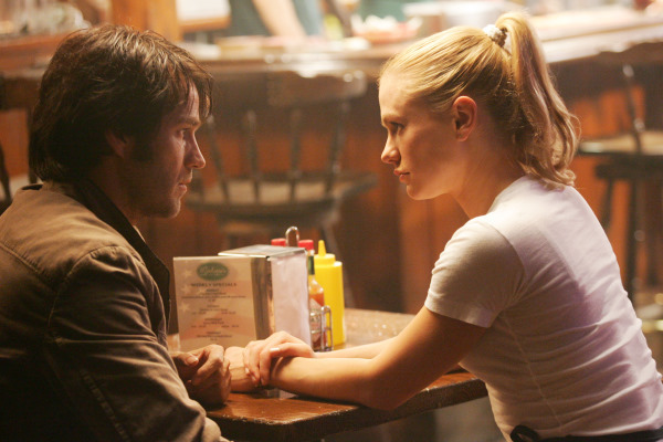 Still of Anna Paquin and Stephen Moyer in Tikras kraujas (2008)