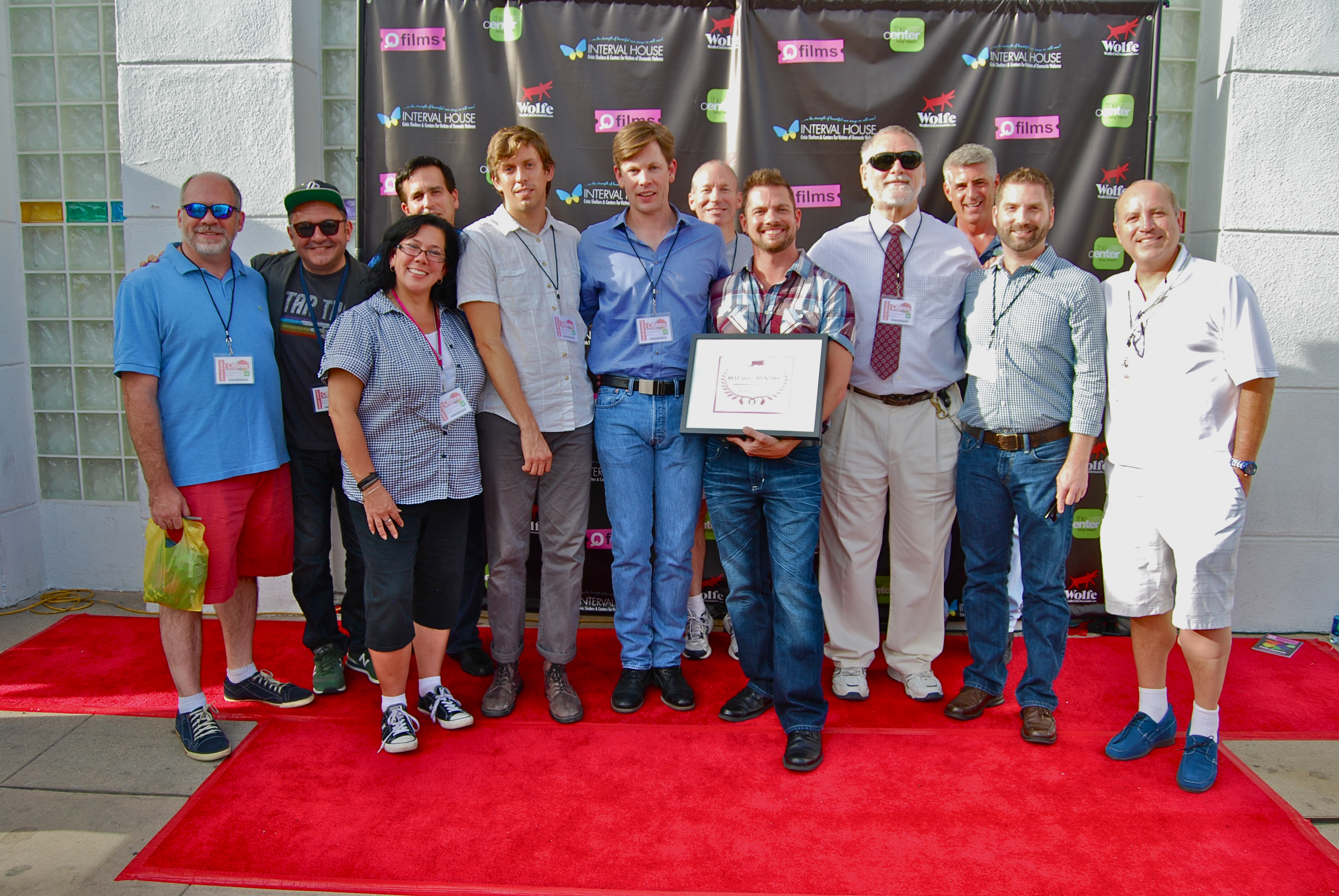 Robert L. Camina's UPSTAIRS INFERNO wins the Jury Award for Best Documentary at the QFilms Long Beach Film Festival (2015)