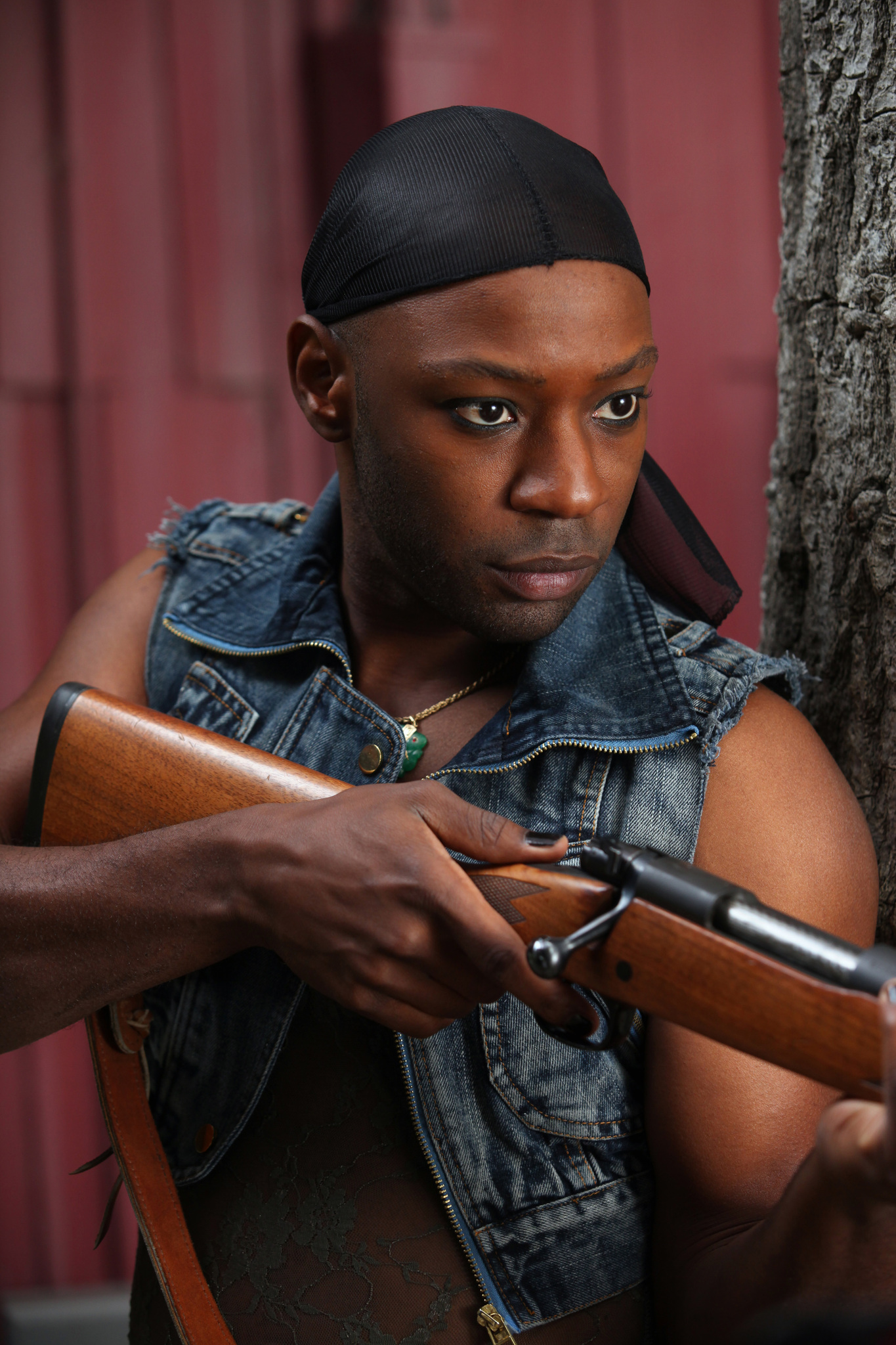 Still of Nelsan Ellis in Tikras kraujas (2008)