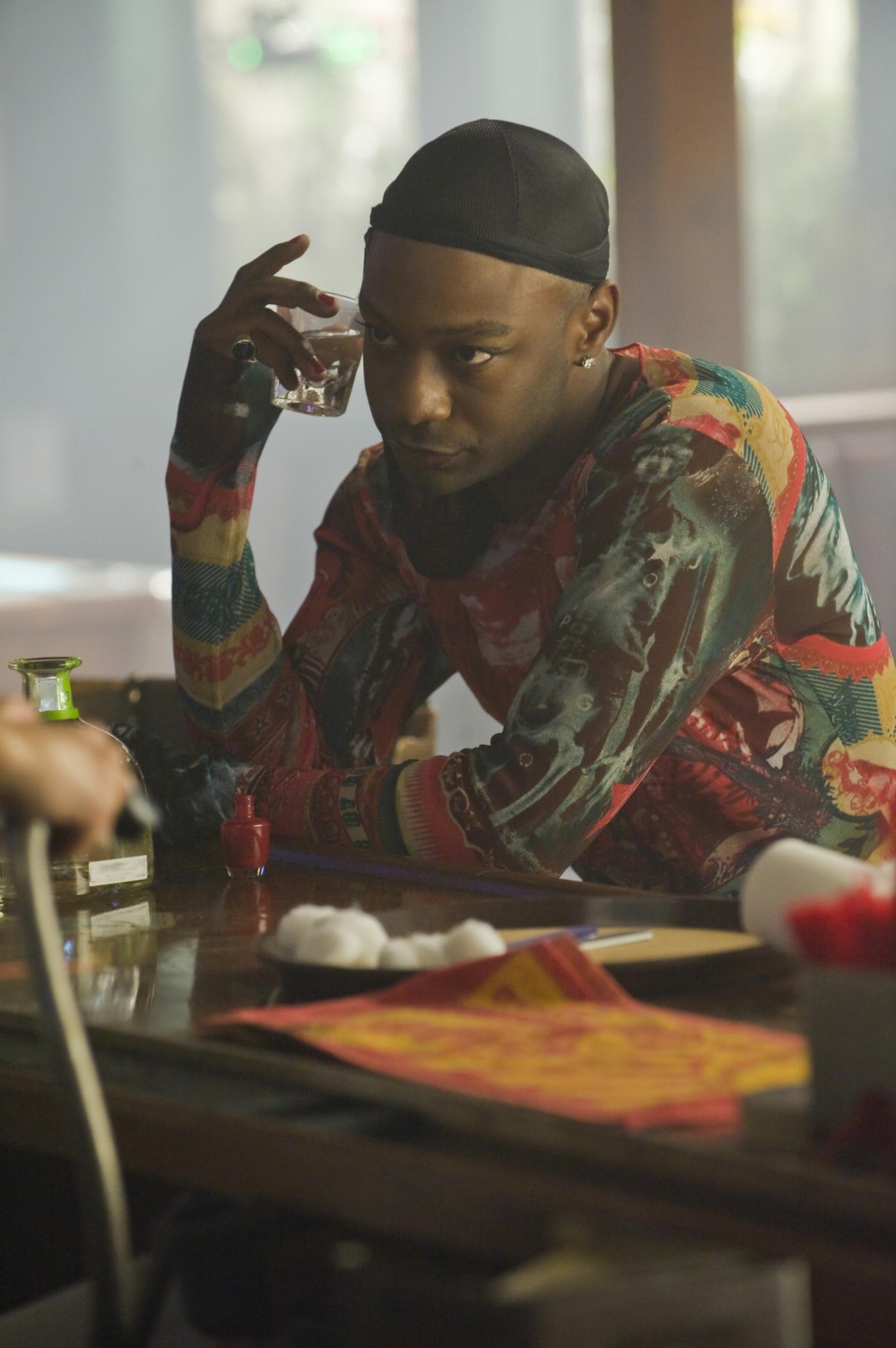 Still of Nelsan Ellis in Tikras kraujas (2008)