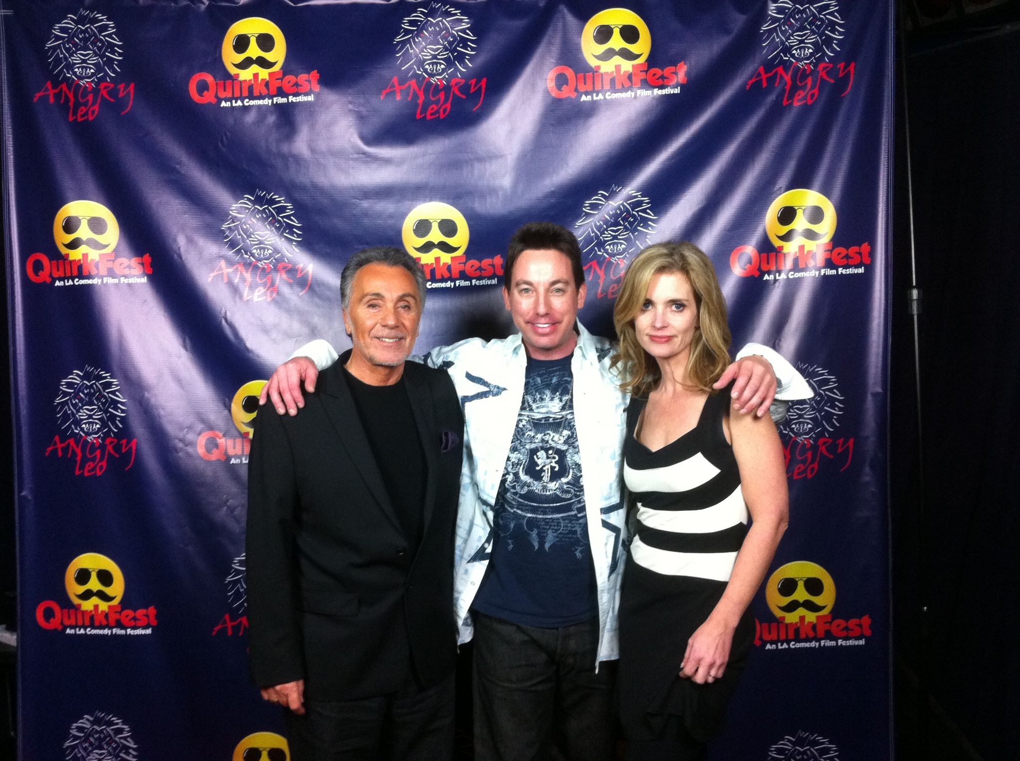 With Mike Breyer & Sabrina Culver of Lock Box@ screening of Southern dysComfort at Quirkfest LA