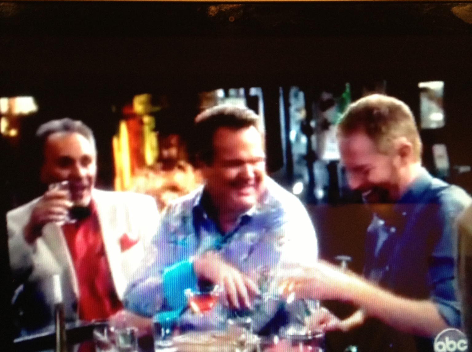 Celebrating New Year's with Jesse & Eric on Modern Family